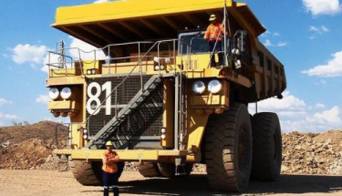 Mining Trucks - Heavy Vehicle Protection by Rhino Linings 