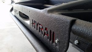 Rhino Sprayed on Polyurethane Protection for Hi-Rail Truck