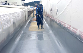 Our polyurethane membranes exceed Industry standards & are a long term solution for water ingress problems